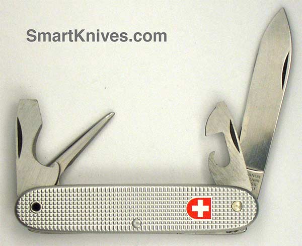【セラー保管】ヴォルネ プルミエ クリュ レ サントノ 1989 Victorinox and Wenger 1989 Soldier 93mm Aluminum Alox Swiss Army