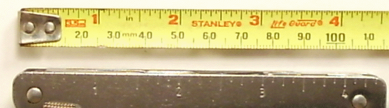 Swiss Army Multitool Ruler