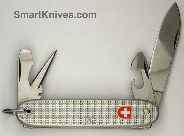 Victorinox and Wenger 1997 Soldier 93mm Aluminum Alox Swiss Army